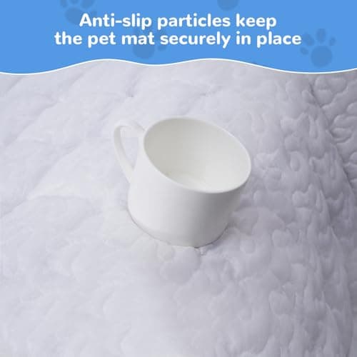 Backseat Pet Bed Mat, Fit for Backseat Extenders,Plaid Dog Bed for Car Back Seat,Non-Slip Travel Pet Pad for Car, SUV, Truck, Couch Cover, Washable Backseat Cushion(Black and White,24.8" x 54") - Thumbnail 6