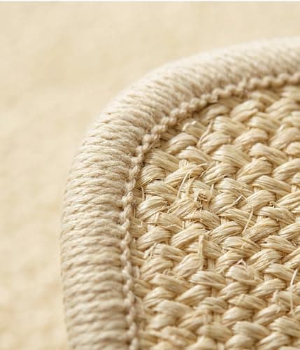 Sisal Cat Scratcher Mat, 17.2" Square Pad Floor & Wall Pad with Tapes - Thumbnail 2