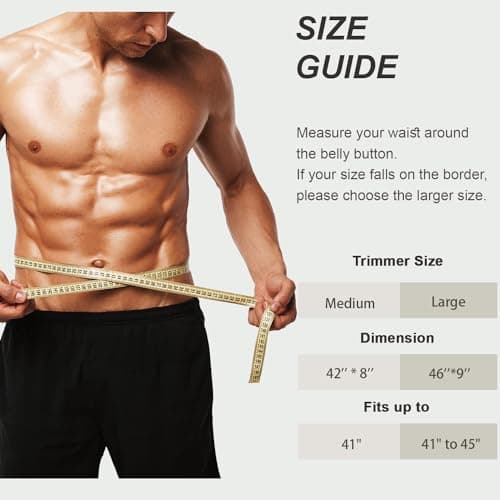 Viyafit Waist Trimmer Belt, Premium Waist Trainer for Women & Men Weight Loss Red - Thumbnail 5