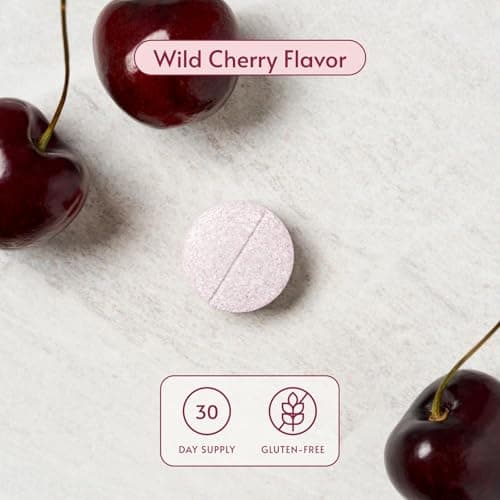Bariatric Advantage Calcium Citrate Chewable 500 mg - for Bariatric Surgery Patients - High-Potency, Easy-Digest Tablets - Calcium Citrate - Bone Strength Supplements* - 90 Count - Wild Cherry - Thumbnail 3