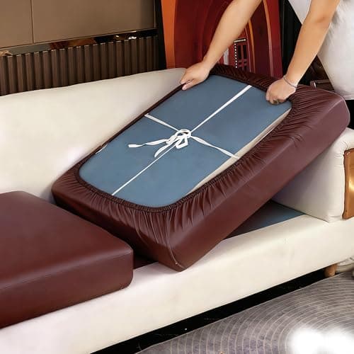 UWWGKK Waterproof Couch Covers, Stretch Couch Covers with Dirt-Resistant for Sectional Sofa,L Shape Sofa(1 Pcs for Large) - Image 1