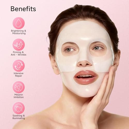 ORDIFEN Collagen Night Wrapping Mask for Glowing Skin, Overnight Wrapping Peel Off Facial Mask for Elasticity Hydration (Deep Collagen Hydrating Mask) - Thumbnail 2