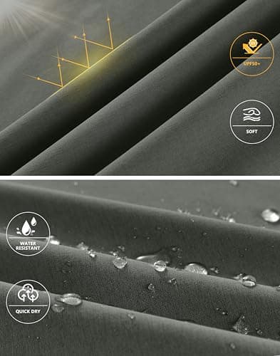 Soothfeel Men's Casual Shorts 7"/ 9" Golf Shorts for Men Flat Front Dress Work Shorts Quick Dry Lightweight with 3 Pockets Grey_sage L9.W30 - Thumbnail 5