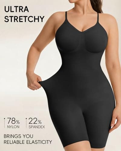 anylost Backless Shapewear for Women with Tummy Control, Seamless Low Back Shapewear Bodysuit for Women, Full Body Shape - Thumbnail 3