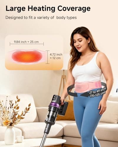 Heating Pad for Period Cramps & Endometriosis - Thumbnail 5