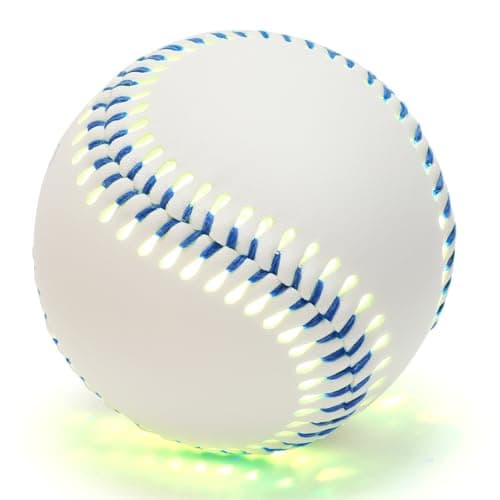 JIOBOLION Glow in the Dark Light Up LED Sports Ball, Spark Catch Toy for Fans, Ideal Gifts for Players