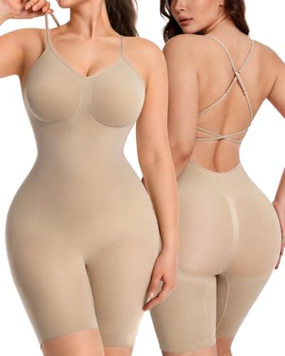 anylost Backless Shapewear for Women with Tummy Control, Seamless Low Back Shapewear Bodysuit for Women, Full Body Shape - Image 1