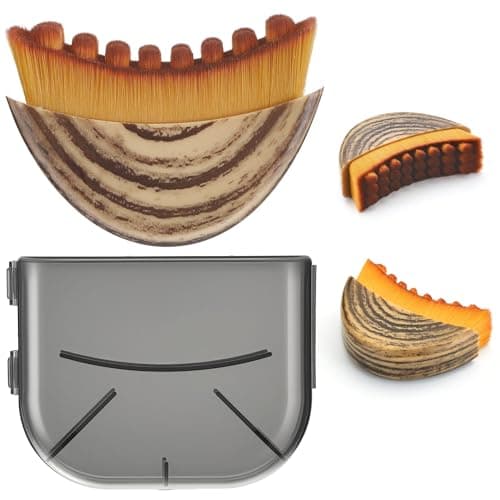 Lymphatic Contour Face Brush for Sculpting & Drainage – Reduces Puffiness, Double Chin, and Enhances Skin Glow & Absorption with Ergonomic Design for Jawline Lift & Face Massage - Image 1