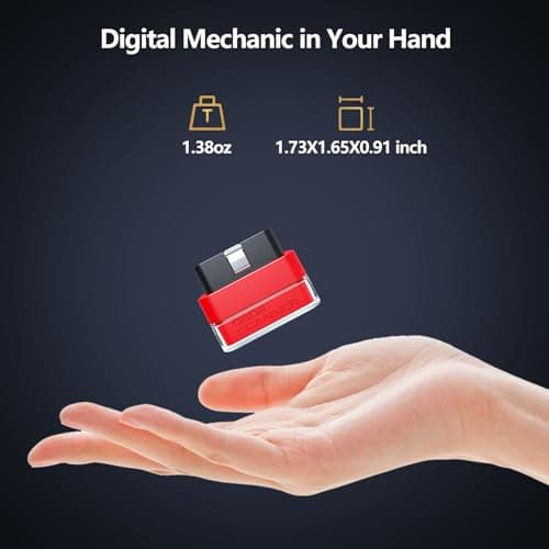 Tabscan OBD2 Scanner Bluetooth for Benz, No Subscription Fee, Car Scanner Diagnostic Tool for iOS & Android, Wireless Scan Tool and Code Reader with Liva Data, DTC Lookup and Customization Function - Thumbnail 6