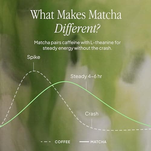 Morning Made 10.6 oz Strawberry Ceremonial Grade Matcha Powder - 60 Servings, Sweetened, USDA Organic - Premium Japanese Green Tea in Resealable Tin - Rich in Antioxidants and Energy Boosting - Thumbnail 6