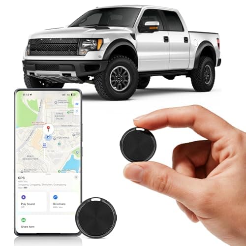 Mini Tracker for Vehicles-Car Tracker Device Hidden for Vehicles, Real-Time Tracking for Kids, Car, Pets, Works with Find My, No Monthly Fee or Subscription(Available for Android and iOS) - Image 1
