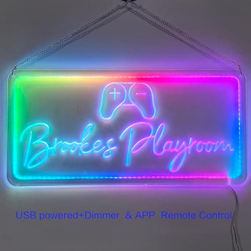 Klampo Custom Neon Sign, New Process Custom Double Content, USB Powered - Thumbnail 2