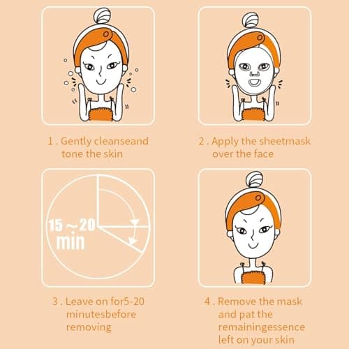 Meleell 36 Pack Face Masks Skincare Bulk Pack,Hydrating Face Masks Beauty For Sensitive Skin,Sheet Masks For Faces,Facial Masks Sets For Women Skin Care (36-Packs) - Thumbnail 6