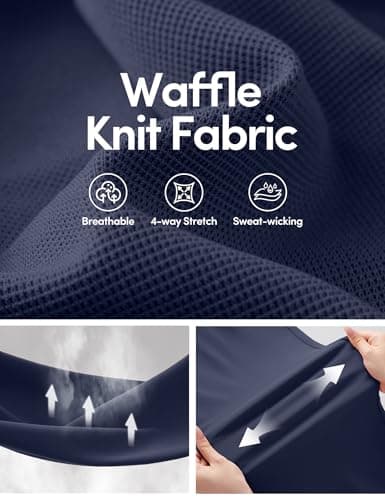 IUGA Wide Leg Pants Woman Pull on Stretchy Work Dress Pants High Waisted Business Casual Trousers Slacks Standard, XX-Large, Dark Blue - Thumbnail 4