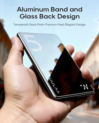 Kuulaa Magnetic Battery Pack 5000mAh, Ultra Slim Portable Charger with LED Indicator, PD 20W USB-C Fast Charging & Strong Magsafe Wireless Power Bank, Compatible with iPhone 17/16/15/14/13/12, Purple - Thumbnail 5