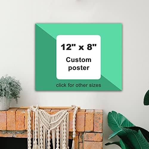 Anjiefo Custom Canvas Prints with Your Photo, Personalized Wall Art Picture Prints for Home Decor, Family Wedding Gifts, High Definition Wall Decoration (8" L x 12" W) - Thumbnail 5