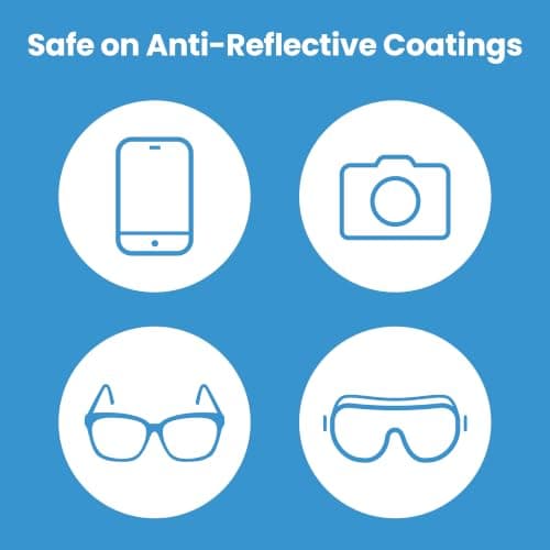 Care Touch Lens Wipes for Eyeglasses- 100 Count Individually Wrapped Pre- Moistened Wipes, 5 x 6 Inch- Camera Lens, Sunglasses and Glasses Cleaner,- Gentle and Portable for Cleaning of Optical Devices - Thumbnail 4
