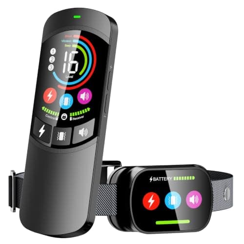 Canivix Dog Shock Collar with Remote Control, 3300FT Dog Training Collar with Beep/Vibration/Shock, Security Lock, IPX8 Waterproof Ecollar Rechargeable for Small Medium Large Dogs - Image 1