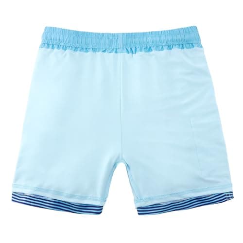 Cozople Teen Boys Swim Trunks Size 14-16 Beachwear Swimsuit Novelty Stripes Graphic Swimming Shorts Quick Dry UPF 50+ Beach Board Shorts for Teens Summer Holiday Beach Costume - Thumbnail 4