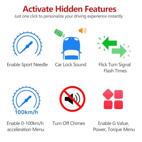 Tabscan OBD2 Scanner Bluetooth, Wireless Car Scanner Diagnostic Tool for Audi Check Engine Light, Read and Clear Code, Unlock Hidden Features, Live Data, Performance Test, Available for iOS & Android - Thumbnail 3