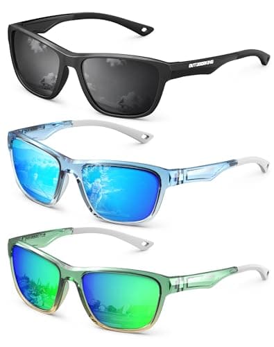 KALIYADI Polarized Sunglasses Men Womens-Sunglasses: Sun Glasses Lightweight Frame for Driving Fishing UV400 Protection - Image 1