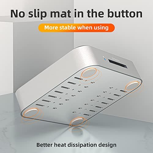 MAIWO K3016SD NVMe SATA SD 3 Bay SSD Docking Station, 10Gbps M.2 SSD Reader Adapter Enclosure, Compatible SD Express/M.2 NVMe SATA SSD. (Not Support Clone) - Thumbnail 6