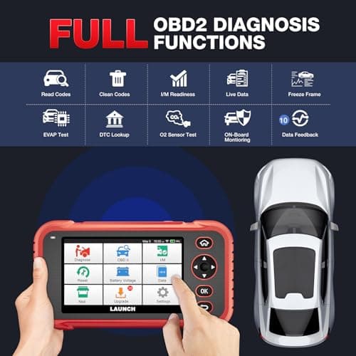 LAUNCH CRP123I V2.0 Elite OBD2 Scanner, 2026 Upgraded Diagnostic Scan Tool with 7 Reset, Oil/SAS/Throttle/Brake/BMS/DPF Reset/ABS Bleeding, Multi Systems Code Reader, Lifetime Free Update, FCA SGW - Thumbnail 5