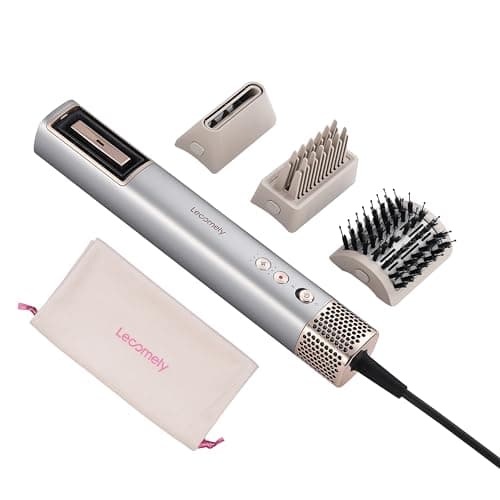 Lecomely Hydro Ionic Hair Dryer, 4-in-1 High Speed Hair Dryer for 5X Faster Drying, Millions of Water Ions & Ionic Anti-Frizz, Portable Travel Hair Dryer for Salon Results, X2 Sliver - Image 1