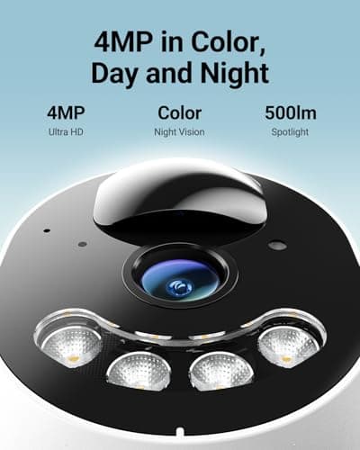 4G LTE Solar Panel Cameras Wireless Outdoor, No WiFi Cellular Security Camera, 4MP HD Anti-Fog lens,AOV+PIR Duo-Mode,24/7 Recording, 360°Pan Tilt,AI Tracking,with 64GB SD and 360-Day unlimited data - Thumbnail 5