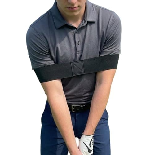 Crilano Golf Swing Trainer, Golf Training Belt for Men Inflatable with Inflator Pump Assist Golf Swing Trainer Golf Swing Assistant for Beginner - Image 1