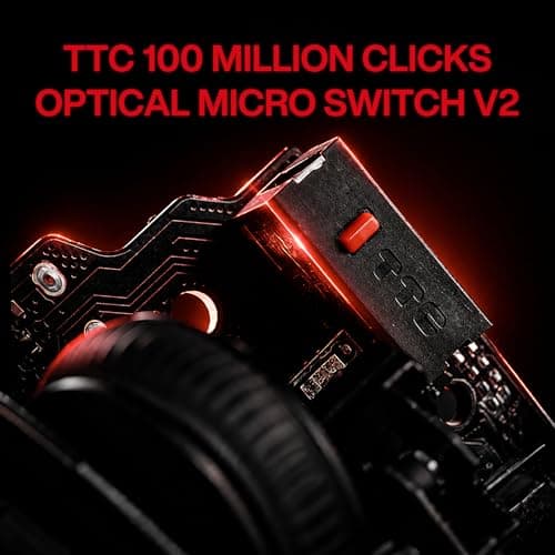 Angry miao AM Infinity Wireless Gaming Mouse, 49g Magnesium-Aluminum, PAW3950 30K DPI, 8K Polling, Anti-Double Click Optical-Micro Switches, Hot-Swap Battery, Tri-Mode RGB Programmable Mouse for FPS - Thumbnail 6