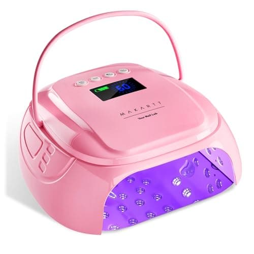 Makartt Professional UV Light with Handle 30W Rechargeable Nail Dryer - Image 1