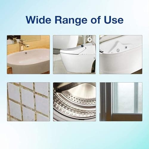 APULITO Household Cleaner Gel for Stains – Long-Lasting Bathroom, Kitchen, Sink & Tile Shower Stain Cleaner 5oz-3Pack - Thumbnail 5