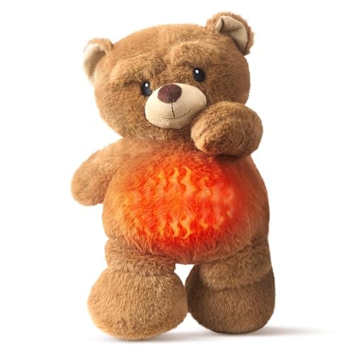 Dreamegg Microwavable Stuffed Animal, 1.43 Lbs Teddy Bear, Washable Cover, Cute Heatable Plushies, Gifts for Women Girls Adults and Kids - Image 1