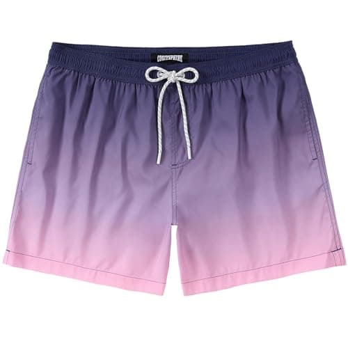 CoozySphere Mens 5 Inch Swim Trunks Quick Dry with Mesh Lining and Pockets Board Shorts XXL - Image 1