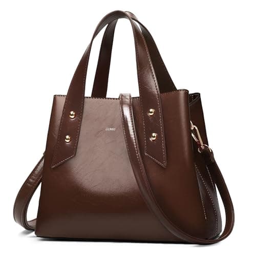 GEMIU Women Crossbody Bags Leather Handbags for Women Top Handle Shoulder Tote Purses - Image 1