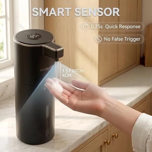 XIUXIUZSX Touchless Automatic Liquid Soap Dispenser - Thumbnail 4