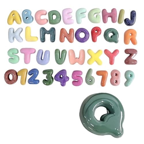 4 Inch Gypsum Letter or Number for Wall Decor, Single Alphabet or Digit for Home Decor Party Decoration Name Signs, Birthday Gifts for Boys Girls (Letter Q) - Image 1