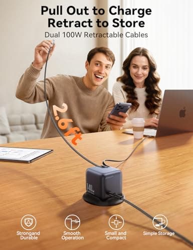 JOYROOM 140W GaN USB C Charging Station - Thumbnail 5