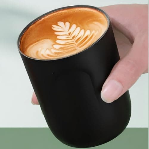 Aaspad Coffee Tumbler 8 Oz-12 Oz Standard Medium Espresso travel mug Stainless Steel Double Wall Vacuum Insulated metal cups with Leak proof lid Thermal or iced Cappuccino Latte Americano Office gift - Thumbnail 2