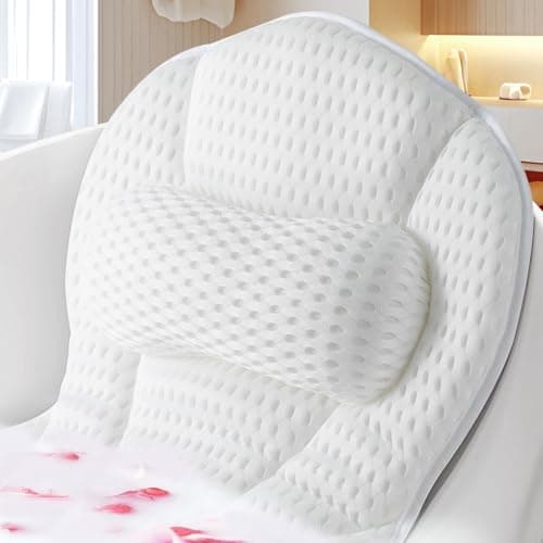 SQLHM Bath Pillow for Tub,Luxury Bath Pillow for Back,Bathtub Pillow