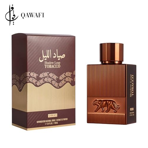 QAWAFI - Shadow Leap-Tobacco, Long-Lasting Perfume For Men, Tobacco, Honey, Clean Ingredients, Fragrance - Spray 100 ml | 3.4 fl. Oz - Thumbnail 6