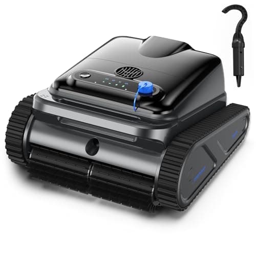 OUCAXIA Y50S Robotic Pool Vacuum, 4L Large Capacity Pool Vacuum for Inground & Above Ground Pools, Wall Climbing Pool Robot for Floor/Wall/Waterline/All Cover Cleaning Up to 2200sq.ft, Auto-Parking - Image 1