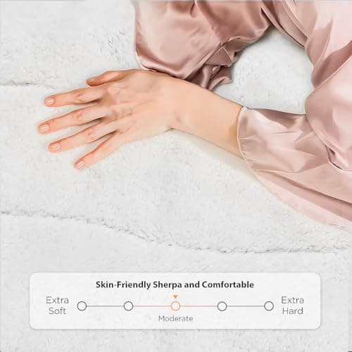 Templewet Heated Mattress Pad King Size - Dual Control Electric Mattress Pad with 4 Heat Settings & 10 Hour Auto Off,Bed Warmer Mattress Cover 15" Deep Pocket,ETL Certified,Machine Washable,78"x80" - Thumbnail 2