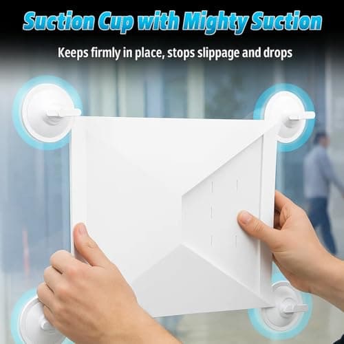 Starlink Mini Suction Cup Mount for Car Sunroofs or Windows Secure Satellite Mounting Kit with Strong Grip for RVs, Boats and Road Trips–Stable Signal Guaranteed for starlink mini car mount (Whitle) - Thumbnail 6