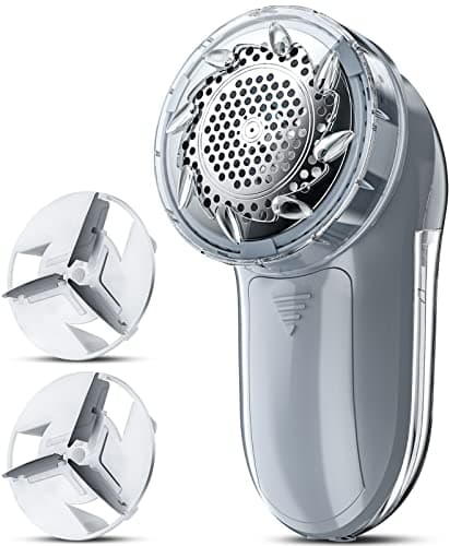 Bymore Fabric Shaver Lint Shaver for Clothes, Dual Power Lint Remover with Battery or Corded Use, Portable Sweater Shaver for Clothing, Furniture & Travel - Image 1