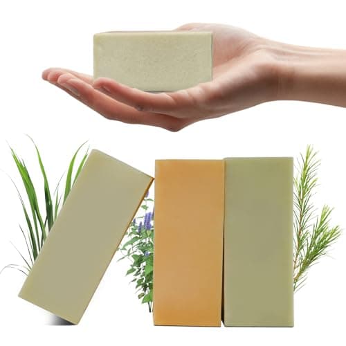 MAYJAM Natural Bar Soaps with Shea Butter,Body Botanical Soap Bars Variety Soap:3 Pack Scent Clary Sage,Lemongrass,Tea Tree Soap Bars,Antibacterial Bath Soap for Men&Women All Skin Body Wash Gift - Image 1