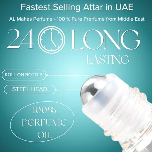 "Rose de ambre" Satin Silk Oud Attar (15 ML) Long Lasting Unisex 100% Pure Perfume Oil. Notes: Rose (Bulgarian and Turkish), oud (Agarwood), vanilla, and violet, Packed in Gift Ready Box by ALMAHAS - Thumbnail 6