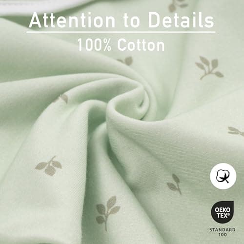 GLLQUEN BABY Swaddles 0-3 Months, 3-Pack Baby Swaddles for Newborn,Baby Girls, Boys Infant Sleep Sack, Easy Swaddling Wrap, Soft & Snug Newborn Sleep Sack, Nursery Swaddle Blankets Essentials - Thumbnail 4