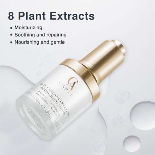 GHK-CU Peptides Nourishing Serum, Copper Tripeptide-1 for Firm, Wrinkle, Plant Extracts, Aloe, Agave for Skin Renewal and Moisture, All Skin Types, 1.01 fl oz - Thumbnail 5